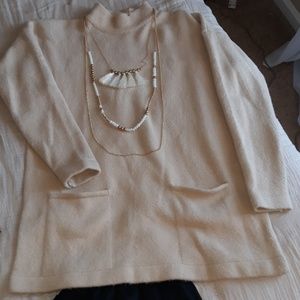 NWOT Creme Sweater